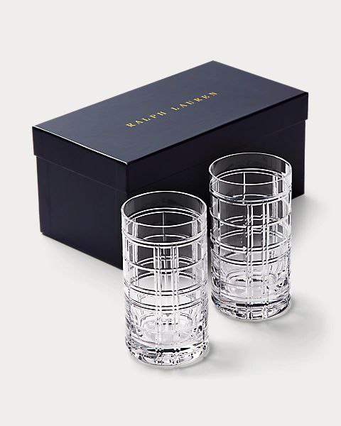 Бокалы для воды (набор из 2 шт.) Hudson   Ralph Lauren Home 680858697001 - photo 2