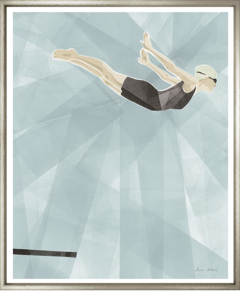 Художественный принт Alice Adams Beach Scenes  LBS2-7-424 Trowbridge