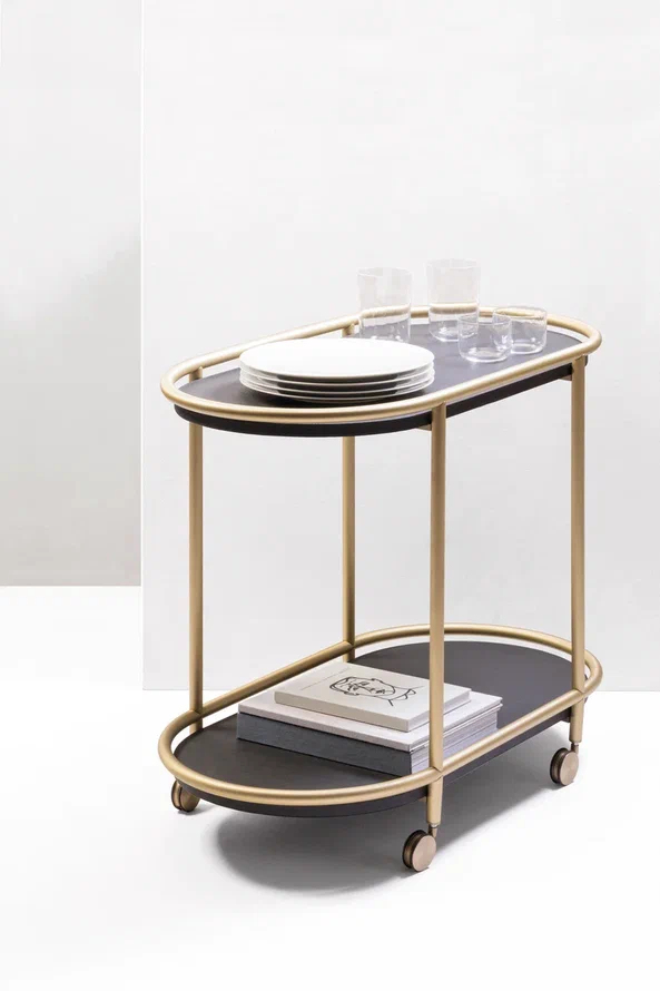 Сервировочный столик ARCADE GIOBAGNARA HS041BRASS/G95ST95 - photo 2