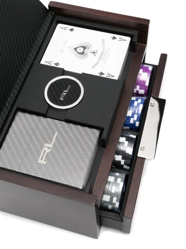 Покер Sutton Carbon Fiber  Ralph Lauren Home 682582858001 - photo 2