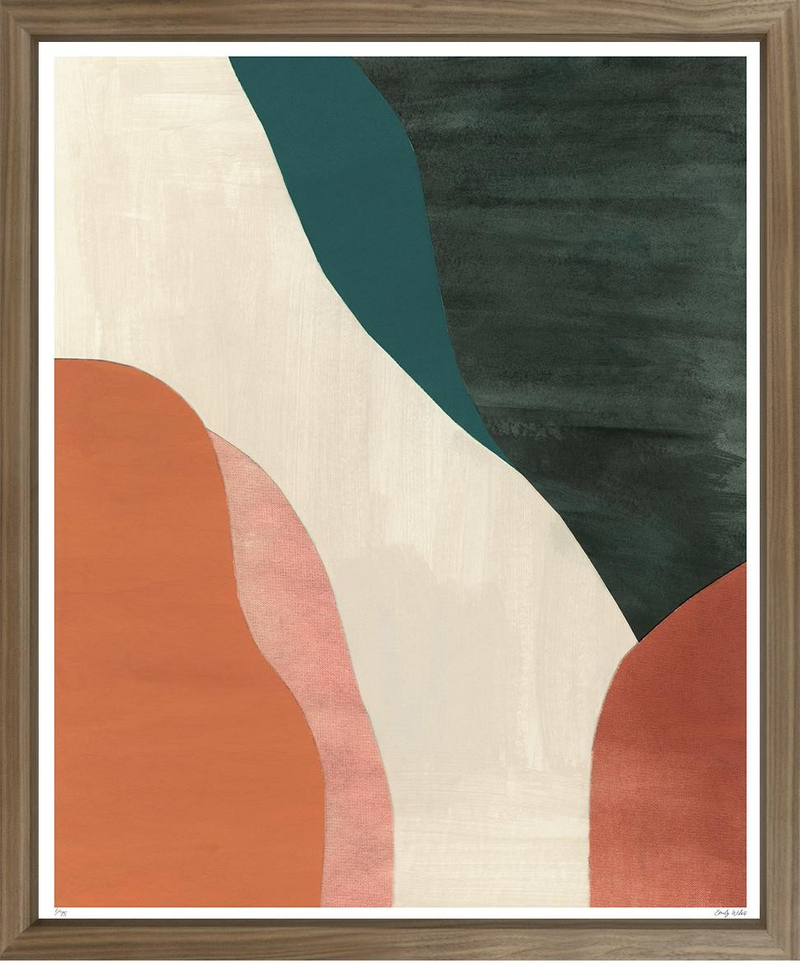 Художественный принт Geological Abstracts Teal EGE-G-2-638 Trowbridge