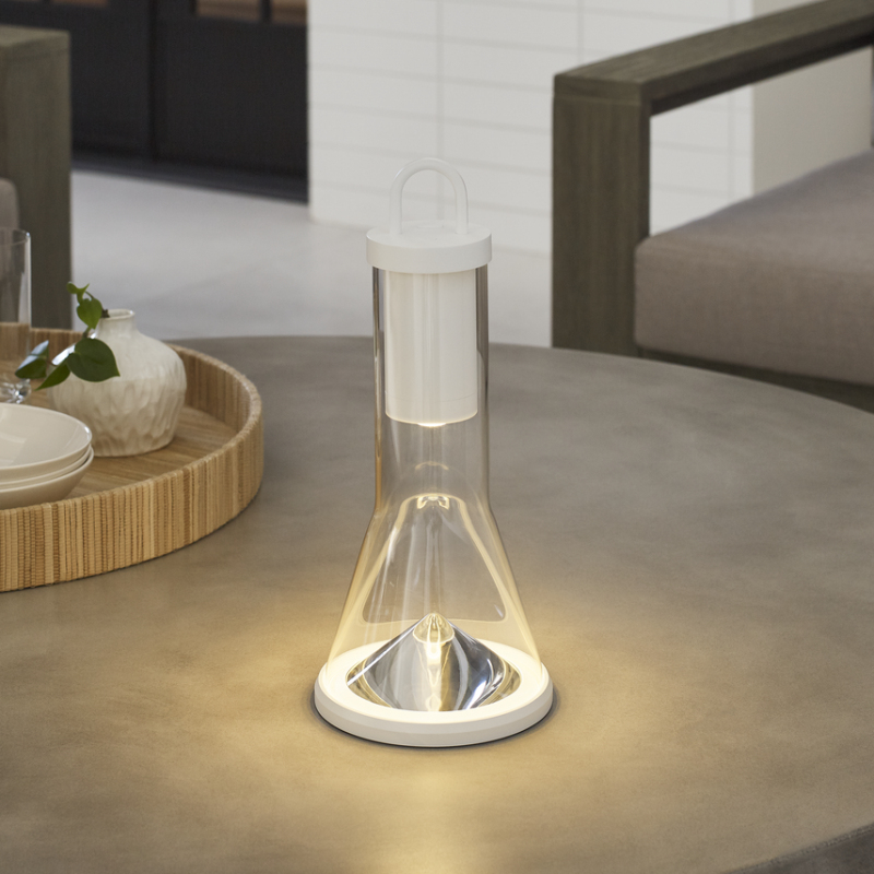 Перезаряжаемая настольная лампа Kandella Tech Lighting | Modern Collection SLTB27327W-G - photo 6