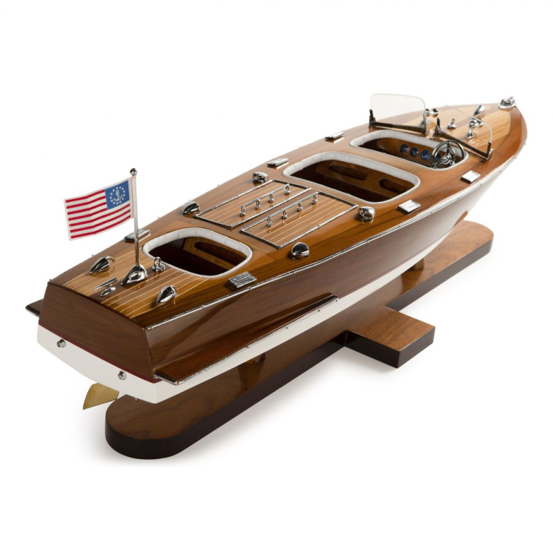 Декоративная статуэтка катер Chris Craft Triple Cockpit Ralph Lauren Home AS183 - photo 5