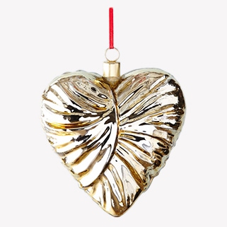 Елочное украшение Ambroise Heart Ornament, Large 17220065 AERIN