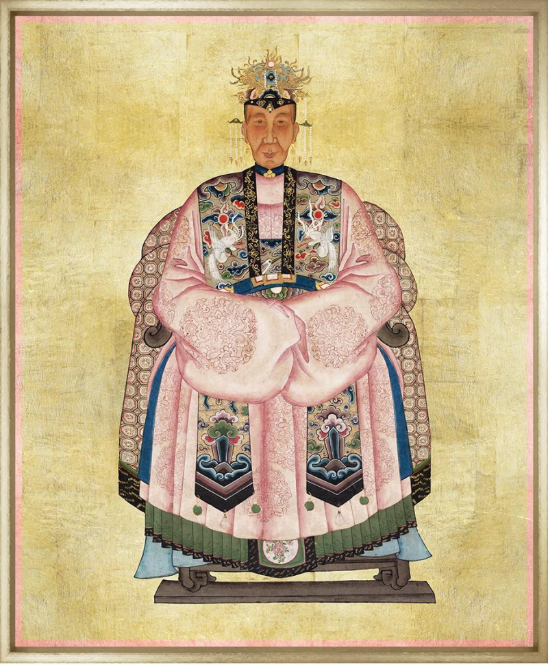 Художественный принт  Chinese Empress On Gold Trowbridge TF148-M-1-437 - photo 1