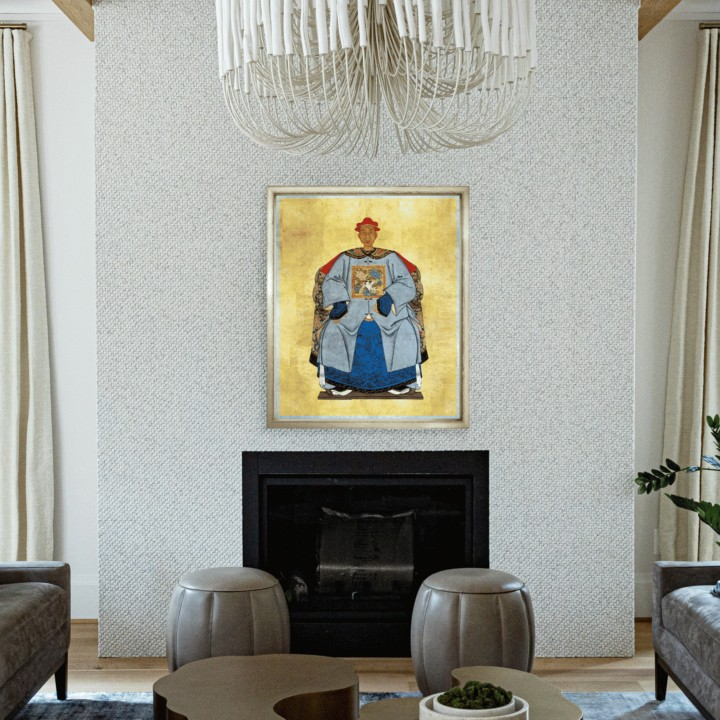 Художественный принт Chinese Emperor On Gold Trowbridge TF147-M-1-624 - photo 2