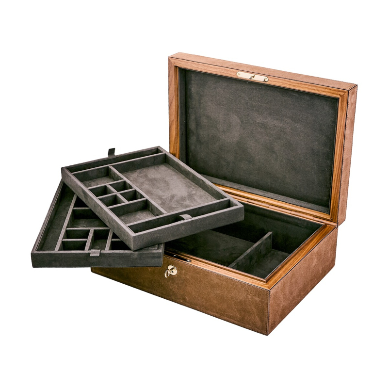 Шкатулка для украшений с тремя отделениями MONOCHROME GS040A47ST47 GIOBAGNARA