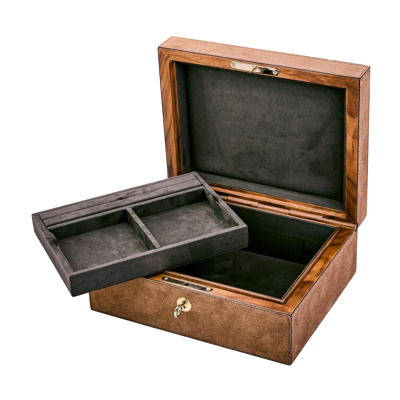 Шкатулка для украшений с двумя отделениями MONOCHROME GS030A47ST47 GIOBAGNARA