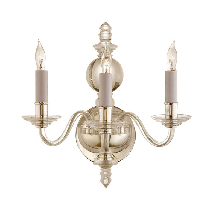 Бра George II Triple CHD1154CG/PN Signature Collection